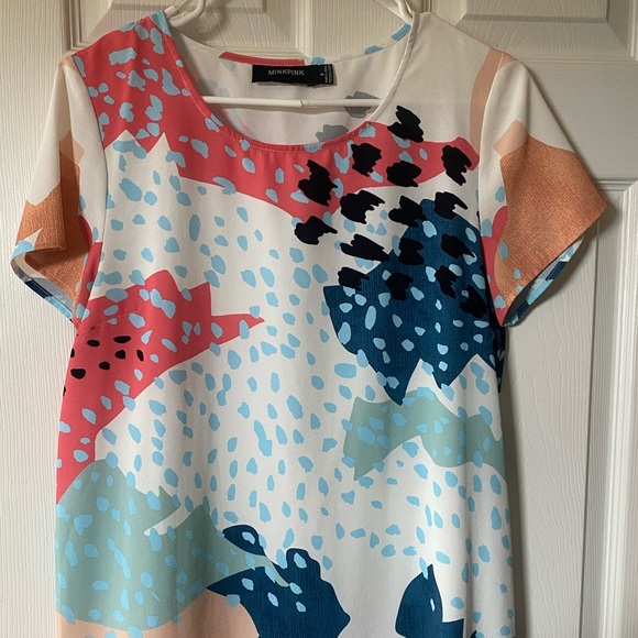 Mink Pink - S - White Short Dress - Picture 2 of 4